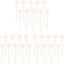 Make Your Star Wand Craft Kit, 30Pcs Princess Fairy Wand DIY Making Set, Creative Educational Toy for Kids, Birthday Gift Party Supplies for Magical Show