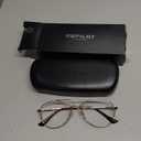Aviator Reading Glasses for men and Women Blue Light Blocking Lens Spring Temple
