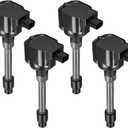 BDFHYK Ignition Coil Pack UF781 Compatible with Honda Accord 18-22 Civic 16-22 CR-V 17-22 Clarity 18-21 Insight 19-21 Acura TLX 21-22 RDX 19-21 l4 1.5L 2.0L Honda Oem Coil Pack Set of 4