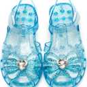 Girls Jelly Sandals Summer Costume Princess Dress Flat Breathable Waterproof Fisherman Gladiator Shoes For Girl Closed Toe Beach Flat-Sandals For Toddler Little Kid Big Kids