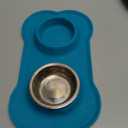 Hubulk Pet Dog Bowls 2 Stainless Steel Dog Bowl with No Spill Non-Skid Silicone Mat + Pet Food Scoop Water and Food Feeder Bowls for Feeding Small Medium Large Dogs Cats Puppies (Small, Green)