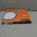 LED Flush Mount Ceiling Light Fixture, 12Inch 24W Led Ceiling Light 5000K 2300LM Ultra Thin Flat Surface Panel Light Low Profile Ceiling Light for Bedroom Kitchen Bathroom Garage Living Room (Black)