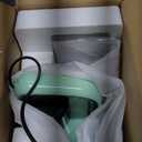 Mattress Vacuum Cleaner Bed Vacuum Versatile Handheld Vacuums with 500W 18Kpa Power Suction & 253.7nm U-V-C Light & Heating Tech & 30000 RPM/Min Brush Roll Rotation Corded (Green)