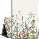 Tuiklol Tablet Case for Samsung Tab S10 Ultra (2024 Release) / Tab S9 Ultra 14.6 Inch (2023 Release), Built-on Pencil Holder Slim Hard Shell Case Trifold Stand Cover Auto Wake/Sleep, Back Book