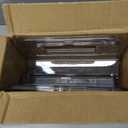 Expandable Drain Bath Caddy Tray for Tub, YOCOMEY Multifunctional Acrylic Bathtub Tray Bathroom Organizer, Simple Bathtub Table Trays Storage Rack for Candle Towel Book Wine Phone Shower(Clear)