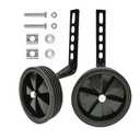 Mehome Bike Training Wheels for 12 14 16 18 20 Inch. Training Wheels for Kids Bike is Heavy Duty. Bicycle Training Wheels is Suitable Single Speed Kids Bike(Black)