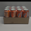 Mountain Dew Kickstart, Orange Citrus, 92mg Caffeine, Vitamins B & C, 80 Calories, 5% Juice, 16 Fl Oz (Pack of 12), Best By: 11/11/25