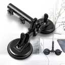 Suction Cup Car Flag Pole Holder Mount,Adjustable Angles Vehicle RV Flagpole Holder Bracket Compatible with Wrangler Off-Road SUV Truck House Yachts ATV UTV