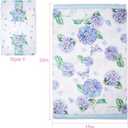 Spring Kitchen Towels Wildflower Print Dish Towels for Kitchen Bathroom Housewarming Gift (2, Embroidered Ball Pattern)