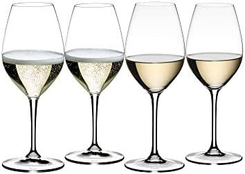 Riedel Wine Friendly 003 Pack of Four White Wine/Champagne Wine Glass