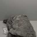 Electric Heated Blanket Twin - 62" x 84" Heating Blanket Throw House Warming Gifts New Home, Ultra Soft Warm Flannel Sherpa Fast Heat,8 Heat Level 10 Hours Auto-Off ETL Certified (Grey)