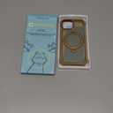 O3 Mag-Stand Designed for iPhone 15 Case with 360 Spin Stand, [Compatible with mag Safe][Super Skin Feeling] Translucent Matte Magnetic Slim Phone Case 6.1 inch, Desert Gold