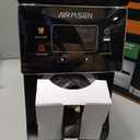 AIRMSEN Grind & Brew Coffee Maker with Built-in Grinder, Programmable Single Serve Coffee Maker - 5 Cup-800ML, 3 Grind Settings, Auto Keep Warm & Glass Carafe for Small Home and Office