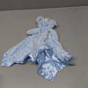 Pro Goleem Teddy Bear Lovey Baby Security Blanket for Boys and Girls Unisex Soft Lovie Baby Gifts for Newborn Toddler Snuggle Toy Stuffed Animal Blue 16 Inch