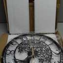 Big Wall Clock - Wall Clocks for Living Room Decor, Quiet and No Ticking Suitable for Wall Decor, Living Room Decoration, Kitchen Decoration