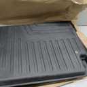 Powerty Truck Bed Mat for Ford Maverick (Gas & Hybrid XL/XLT/Lariat Models) 2022 2023 2024 2025 2026 Accessories All Weather Truck Bed Liner TPE Pickup Bed Mat Black