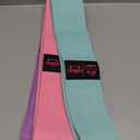 Resistance Bands for Working Out, Fabric Exercise Bands for Legs and Butt, Workout Bands for Women and Men, Booty Band for Yoga Starter Set, Pilates, Rehab, Fitness and Home Workout