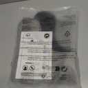 Toilet Rugs U Shaped Bathroom Rug,Machine Washable Non Slip Quick Dry Super Absorbent Ultra Thin Toilet Mats for Bathroom Toilet.Grey,1'8"x2'(20x24inch)