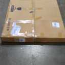 Glass Coffee Table, Mid Century Modern Coffee Table, Coffee Table for Living Room Center Table Suitable for Bedroom Living Room Reception Office Tables (Wood/Transparent, Large) (Large 45 * 32.3 * 16in)