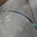 4.7 Qt Extra Large Glass Mixing Bowls Clear Glass Salad Cooking Bowls for Kitchen Salad Bread Storage