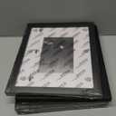 Egofine 8x10 Picture Frames Set of 4, Made of Solid Wood Covered by Plexiglass 4x6 and 5x7 with Mat or 8x10 without Mat, for Table Top Display and Wall Mounting Photo Frame Black