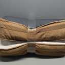 Bedsure Orthopedic Dog Bed for Large Dogs - Big Washable Dog Sofa Beds Large, Supportive Foam Pet Couch Bed with Removable Washable Cover, Waterproof Lining and Nonskid Bottom, Black (35"L x 25"W x 6.5"Th)