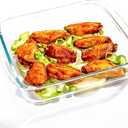 9x9In Square Baking Dish - 1.6 Glass Baking Pan - Baking Dishes for Oven, Pack of 2