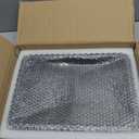 Concrete Decorative Tray for Coffee Table Decor, 14" Coffee Table Tray Ottoman Tray Table Centerpieces, Rectangular Modern Decorative Trays for Home Decor, Living Room, Entry, Black (14" x 10" x 1.5")