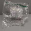 50 Sets Christmas Paper Loaf Pan 6.3 x 2.2 x 2.2 Inch Mini Disposable Bread Pans with Clear Plastic Bags and Ties Rectangle Baking Mold Loaf Containers for Bread Cake Baking (Elegant Style)