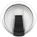 Simple Modern Slim Cruiser Tumbler Flip Lid | Reusable Replacement Press in Lid for Insulated Travel Mug Stainless Steel Water Bottle | Slim Cruiser Collection | Clear