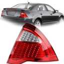 RH Halogen Type Tail Light Fit For 2010-2012 Ford Fusion Right Passenger Side Rear Tail Light Rear Lamp Replacement For 9E5Z13404A