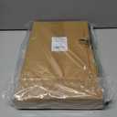 Santa Barbara Design Studio Joy to The World Square White Marble Charcuterie Cheese Tray with Handle, Small Black Tree Icon, 10.75" x 7"