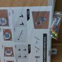 Board2by Large Cork Board Bulletin Board 48 x 36, Silver Aluminium Framed 4x3 Corkboard, Office Board for Wall Cork, Wall Mounted Notice Pin Board with 15 Push Pins for School, Home & Office