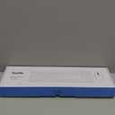 Wireless Keyboard and Mouse, Vssoplor 2.4GHz Rechargeable Compact Quiet Full-Size Keyboard and Mouse Combo with Nano USB Receiver for Windows, Laptop, PC, Notebook-White Silver