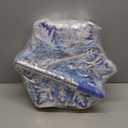 Shappy Winter Piata Snowflake christmas Piata with Blindfold Bat Confetti 13 x 14.5 Inch Snowflake Pull String for Christmas Winter Theme Birthday Party Game Decorations Supply