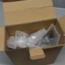 2 Pack Glass Spray Bottles with Silicone Sleeve, 16 oz Empty Refillable Containers with Adjustable Spray Nozzles, Spray Bottles for Hair, Cleaning Solutions and Plants Blue&Grey