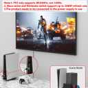 HDMI to Mini DisplayPort Adapter [1 Pack], 4k@60Hz HDMI (Source) to Mini DP (Display) Adapter, Male to Female Converter Compatible with PC, Graphics Card, Laptop, Xbox, PS5