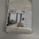 YoungsTex Linen Blackout Curtains 48 Inch Length for Bedroom, Short Thermal Insulated Drapes Room Darkening with Grommet Privacy for Living Room Window, Beige, 2 Panels, 42 X 48 Inch