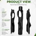3 x Golf Grip Trainer - Professional Golf Training Aid, Universal Golf Club Grip Trainer for Left & Right Handed Golfers, Ergonomic Grip Fix Tool to Correct Swing Posture & Build Muscle Memory