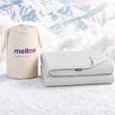 Mellow Cloud Cold Cooling Comforter for Hot Sleepers, Built-in Duvet, Gray, Size: King / Cali King (106"x90")