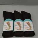 Diabetic Socks, Brown, 3 Pack 