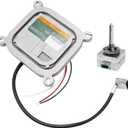 Xenon Ballast D3S Bulb Kit Control Unit Module Replacement for Ford Mustang 10-19 8A5Z-13C170-A 8A5Z13C170A 7L7Z-13N021-A DL3Z Light