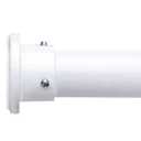 Room/Dividers/Now Tension Curtain Rod - No Drill Curtain Rods for Room Dividers - Spring Tension Shower Rods for Bathroom - Adjustable Curtain Rod - Heavy Duty Tension Window Rod - 48-80 in, White