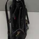 RAINSMORE Laptop Bag for Women 15.6 Inch Work Tote Bags Leather Laptop Tote Waterproof Computer Bag Professional Office Business Briefcase Large Handbag for College Teacher Travel, Black