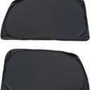 Car Windshield Folding Sunshade Cover Sun Shade Visor Curtain Accessories Compatible with Geely Monjaro Manjaro Xingyue L(Rear side-2pcs)