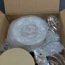 Metal Flower Stands with Crystal Beads, Wedding Centerpieces for Table Decorations, Elegant Metal Flower Arrangement Stands, Flower Vases for Wedding Party Celebration Home Decor (Gold-10pcs)