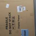 IHEIPYE Jersey Frame Display Case Shadow Box - Lockable with UV Protection Acrylic and Hanger for Baseball, Basketball, Football, Soccer, Hockey 2XL Sport Shirt and Uniform - Black