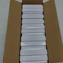 Magicool Hanger Magicool 20 Pack 3.5x3.5x1 Inch Cardboard Jewelry box Necklaces,Bracelets,Earrings,Small Gift Packaging,Jewelry Gift Boxes Lids Filled Cotton(White), 3.5x3.5x1 Inch (Pack of 20)