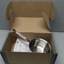 All-Clad D3 Stainless Steel 1.5 Quart Sauce Pan With Lid- Made in the USA- The Original Bonded Professional Cookware- Oven Safe & Induction Compatible