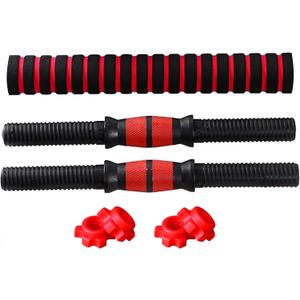 Dumbbell Bars Adjustable Dumbbell Weight Set Barbell Lifting - 2 x 15.74in Bars and 1 x 15.74in Connecting Rods for Gym Home